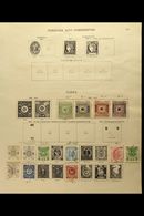 1895-1903 OLD COLLECTION On A Two-sided Page, Mint Or Used, Inc 1895 Set Mint (thins), 1900-01 To 20ch Used, 1903 Set To - Corea (...-1945)