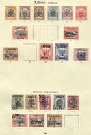 1894-1904 A Collection On Old Imperial Printed Leaves, Incl. 1895 40c On $1 Mint, 1899 4c On 18c And On 24c Mint, 1900-0 - Borneo Septentrional (...-1963)