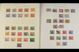 FEDERATED MALAY STATES 1900-34 All Different Mint Or Used Collection On Album Pages, Includes 1900-01 (wmk Crown CA) 1c  - Other & Unclassified