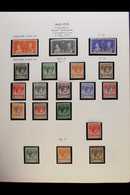 MALAYA & STATES - FINE MINT KGVI COLLECTION 1936-56 Collection In An Album, Incl. 1937-41 Straits To 50c, Plus 2c Green, - Altri & Non Classificati