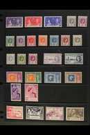 1937-1950 KGVI COMPLETE VERY FINE MINT A Delightful Complete Basic Run From SG 249 Right Through To SG 290. Fresh And At - Mauritius (...-1967)