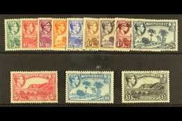 1938-48 Complete Definitive Set, SG 101a/112, Very Fine Used. (12 Stamps) For More Images, Please Visit Http://www.sanda - Montserrat