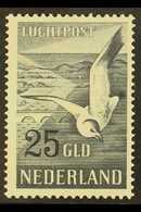 1951 AIR 25g Blue-black Flying Seagull (NVPH LP13, SG 743) Very Fine Never Hinged Mint. For More Images, Please Visit Ht - Otros & Sin Clasificación