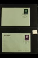 NETHERLAND INDIES - WEST NEW GUINEA 1962 15c Green & 35c Violet Air Letters Opt'd "UNTEA", Kessler K5/6, Very Fine  CTO  - Otros & Sin Clasificación