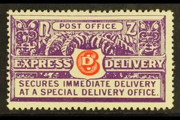 EXPRESS 1937-39 6d Vermilion And Bright Violet On Wiggins Teape Paper, Perf 14 X 15, SG E5, Fine Mint. For More Images,  - Other & Unclassified