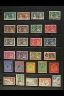 1937-1951 KGVI COMPLETE VERY FINE MINT A Delightful Complete Basic Run From SG 127 Right Through To SG 170. Fresh And At - Nyasaland (1907-1953)