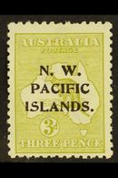 1915 - 16 3d Greenish Olive, Die I, SG 76c, Very Fine And Fresh Mint. Scarce Stamp. For More Images, Please Visit Http:/ - Papua-Neuguinea