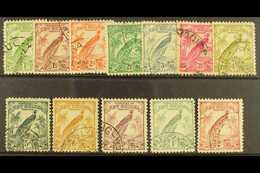 1932-34 (redrawn Without Dates) Set To 2s, SG 177/86, Good To Fine Used. (12 Stamps) For More Images, Please Visit Http: - Papua New Guinea