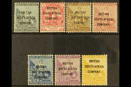 1896 Cape Of Good Hope Overprints Set, SG 58/64, Very Fine Mint (7). For More Images, Please Visit Http://www.sandafayre - Autres & Non Classés