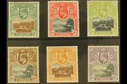 1903 "Government House And The Wharf" Complete KEVII Set, SG 55/60, Very Fine Mint. (6 Stamps) For More Images, Please V - St. Helena