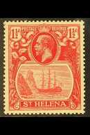 1922-37 1½d Deep Carmine-red, SG 99f, Fine Mint With Lovely Rich Colour, Usual Brownish Gum. For More Images, Please Vis - Isola Di Sant'Elena