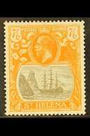 1922-37 7s6d Grey Brown & Yellow Orange, SG 111, Very Fine Mint For More Images, Please Visit Http://www.sandafayre.com/ - Saint Helena Island