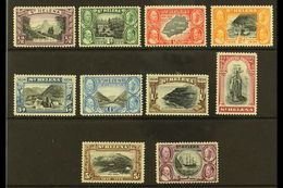 1934 Centenary Complete Set, SG 114/23, Very Fine Mint, Very Fresh. (10 Stamps) For More Images, Please Visit Http://www - Isla Sta Helena