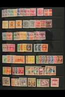 1895-1969 FINE MINT COLLECTION Incl. 1895-1900 Perf. 11 With Shades To 1s (2), 1899-1900 Set, 1920 Victory To 1s, Variou - Samoa