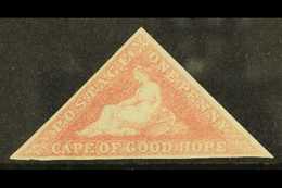 CAPE OF GOOD HOPE 1853-63 1d Rose, SG 5a,. Unused (regummed) With Three Clear Margins. Attractive Stamp For More Images, - Non Classificati