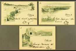 TRANSVAAL 1902 Group Of Three Different Pictorial Postcards, Each Numbered And Addressed To Pretoria, Each Posted Withou - Sin Clasificación