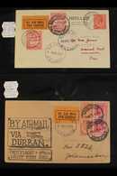 1925 AIRMAILS COLLECTION FLOWN COVERS & POSTCARDS COLLECTION, We See A Number Of 1925 Flights With Various Dates Between - Sin Clasificación