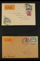 1929 AIRMAILS COLLECTION OF FLOWN COVERS Either Postmarked 26th August 1929, This Being The First Flight From Cape Town, - Non Classés