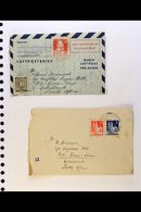 INCOMING MAIL 1890's To 1940's Collection Of Covers And Cards. Much Of Interest Including 1900's Picture Postcards From  - Unclassified