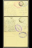 POSTCARDS - WWI INTEREST 1914-15 Group Of Cards, All With Oval "GERMAN WAR / OFFICIAL FREE / PRINCE ALFRED'S GUARD" Cach - Ohne Zuordnung