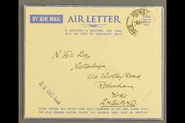 MILITARY AEROGRAMME 1944 (6 Dec) Stampless Air Letter For Christmas Post Concession Primarily For RAF Personnel, Cancell - Rhodésie Du Sud (...-1964)