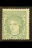 1870 400m Pale Green, SG 180, Mi 104, Fine Mint For More Images, Please Visit Http://www.sandafayre.com/itemdetails.aspx - Other & Unclassified