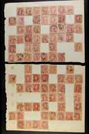 1880's - 1900's SELECTED FOR CANCELS 1885 And 1891 10ore Oscar II Stamps With And Attractive Array Of Cds Postmarks. Goo - Altri & Non Classificati