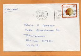 New Zealand Cover Mailed - Lettres & Documents