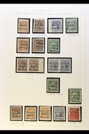 PETLYURA DIRECTORATE 1920 (Aug) FIELD POST Stamps, A Beautiful Collection Of These Imperforate Stamps With Printing Figu - Ucrania