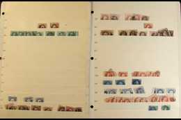 1880's COLLECTORS OVERFLOW STOCK OF THE BANKNOTE ISSUES A Small Accumulation Of "Bank Note" Stamps Including A Reasonabl - Other & Unclassified