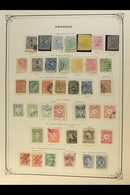 1866-1965 ALL DIFFERENT COLLECTION. A Most Useful, Mint & Used Collection Presented On Printed Yvert Pages. Collection S - Uruguay