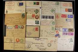 1903-1951 COVERS & CARDS. An Interesting Assembly Of Mostly Commercial Mail With Many 'better' Items, Inc Registered & P - Sonstige & Ohne Zuordnung