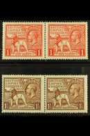 1925 1925 Wembley Complete Set, SG 432/33, Fine Never Hinged Mint Horizontal PAIRS, Fresh (2 Pairs = 4 Stamps) For More  - Autres & Non Classés