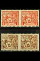 1925 1925 Wembley Complete Set, SG 432/33, Fine Never Hinged Mint Horizontal PAIRS, Fresh (2 Pairs = 4 Stamps) For More  - Otros & Sin Clasificación