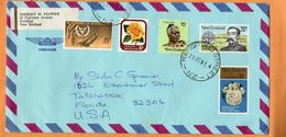 New Zealand Cover Mailed - Brieven En Documenten