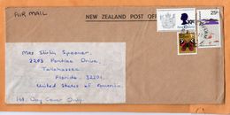 New Zealand Cover Mailed - Brieven En Documenten