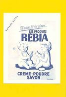 BUVARD  : Les Produits BEBIA Creme Poudre Savon - Perfumes & Belleza