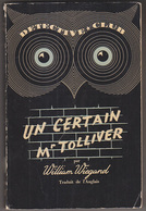 C1  William WIEGAND Un Certain Mr. Tolliver 1951 DETECTIVE CLUB - Ditis - Détective Club