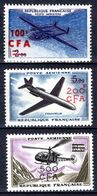 Reunion CFA - 1961 - Prptotypes  - PA N° 58/59/60  - Neufs ** - MNH - Poste Aérienne