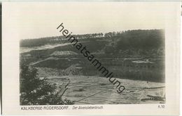 Kalkberge - Alvenslebenbruch - Foto-Ansichtskarte - Verlag Ludwig Walter Berlin - Rüdersdorf