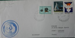 AAT Casey 27/01/87 Cover  - MV Icebird  - Autralian  + Aat Stamps - Briefe U. Dokumente