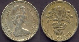 Great Britain UK 1 Pound 1984 AVF - 1 Pound