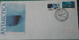 AAT MAWSON   FDC 10/12/1990 Scientific Co-operation In Antarctica Joint Issue With USSR - FDC