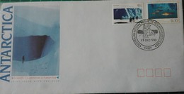 AAT CASEY   FDC 19/12/1990 Scientific Co-operation In Antarctica Joint Issue With USSR - FDC