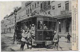 CPA Belgique Bruxelles Tramway écrite - Avenues, Boulevards