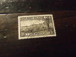 LUSSEMBURGO 1923 VEDUTE 10 F USATO - Used Stamps