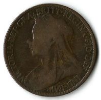 Pièce De Monnaie  1 Penny 1897 - D. 1 Penny