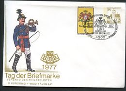 Bund PU108 C1/010a Privat-Umschlag LV NRW Sost. Oberhausen 1977 - Private Covers - Used