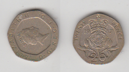 ANGLETERRE - 20 PENCE 1987 - 20 Pence
