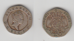 ANGLETERRE - 20 PENCE 1995 - 20 Pence